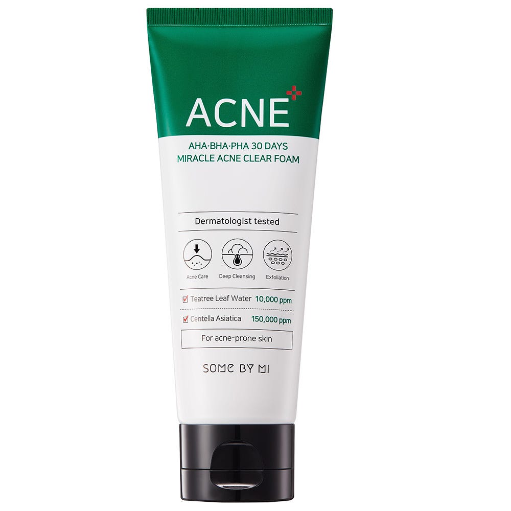 SOME BY MI AHA-BHA-PHA Acne Clear Foam 100 ml