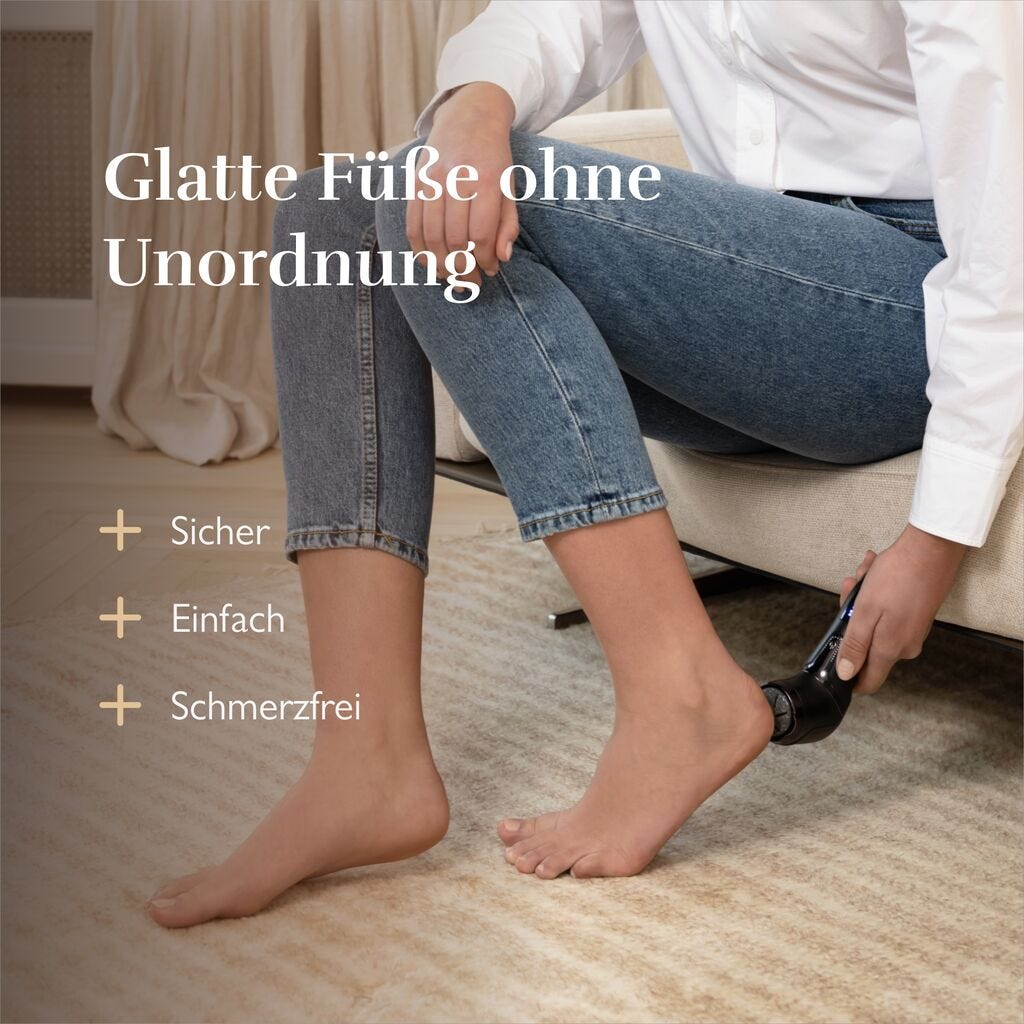 Silk'n Fresh Pedi Hornhautentferner Black