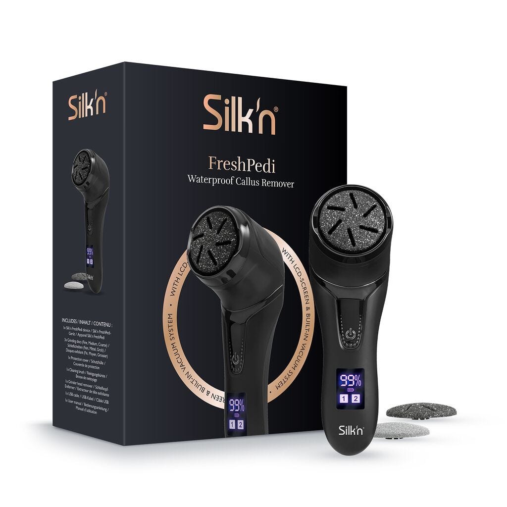 Silk'n Fresh Pedi Hornhautentferner Black