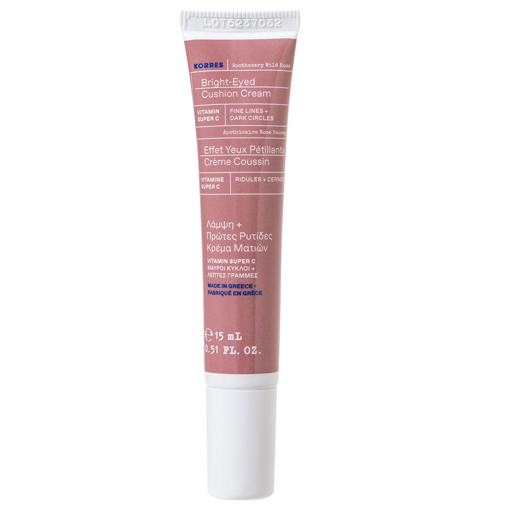 Korres Wild Rose Augencreme für strahlenden Teint 15 ml