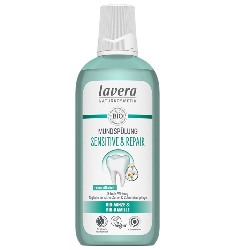 Lavera Mundspülung Sensitive & Repair 400 ml