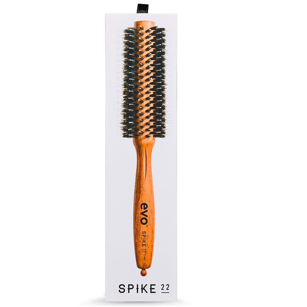 evo Spike Nylon Pin Bristle Radial Brush 22 mm