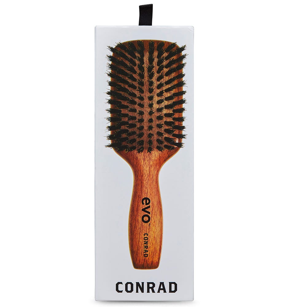 evo Conrad Bristle Paddle Brush