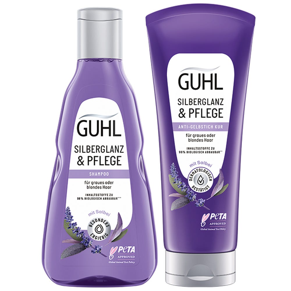 Guhl Silberglanz & Pflege Shampoo Bundle 