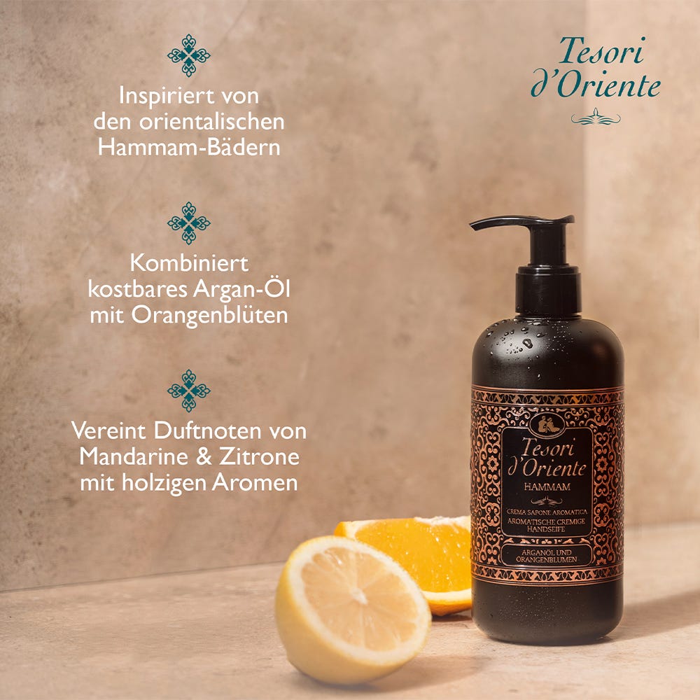 Tesori d´ Oriente Flüssigseife Hammam 300 ml