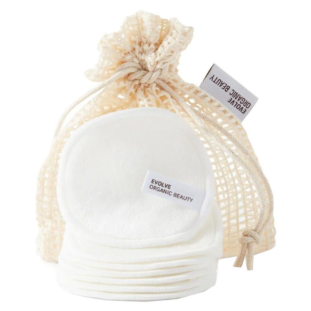 Evolve Bamboo Reusable Makeup Remover Pads 5 Stk