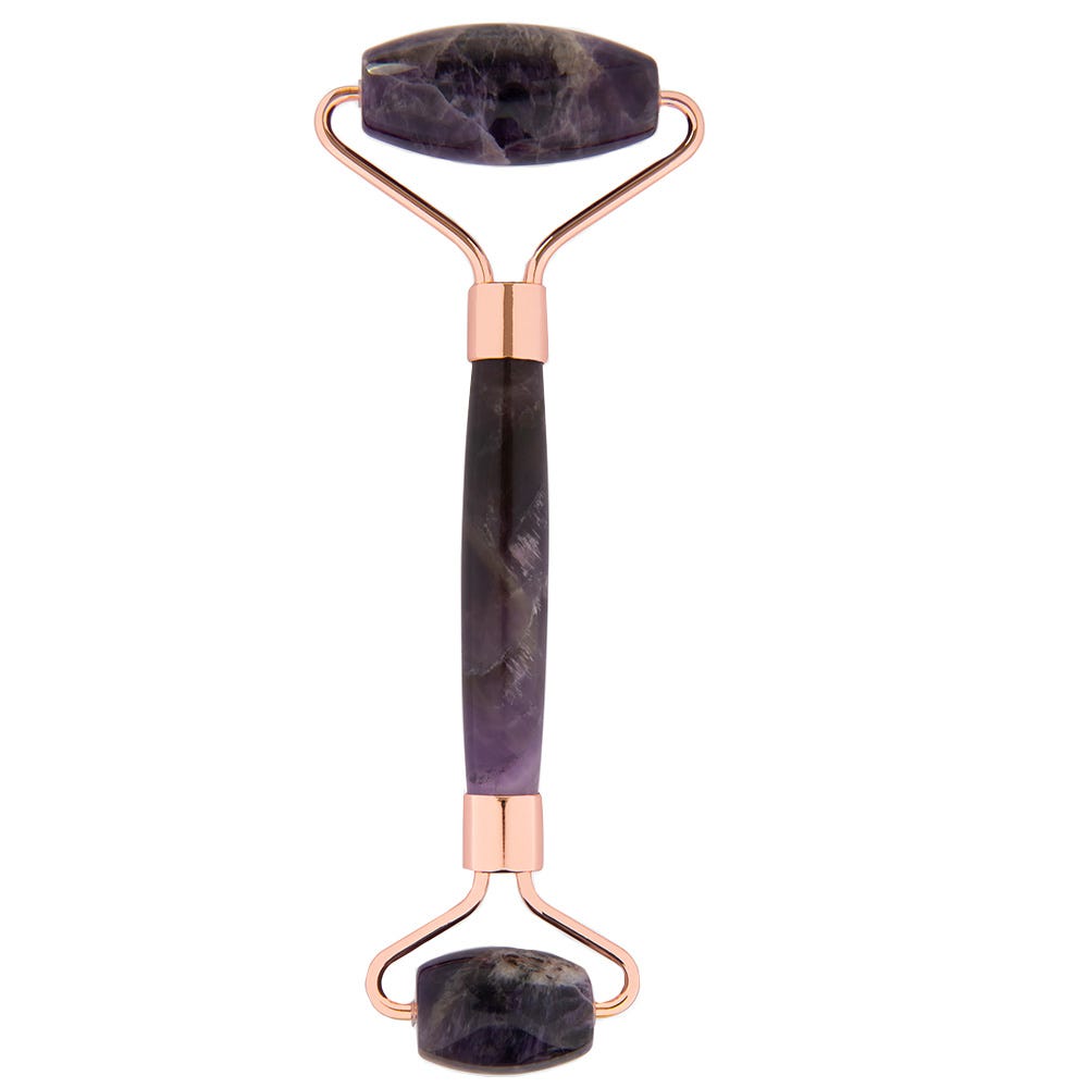 YÙ Beauty Amethyst Doppel Face Roller 