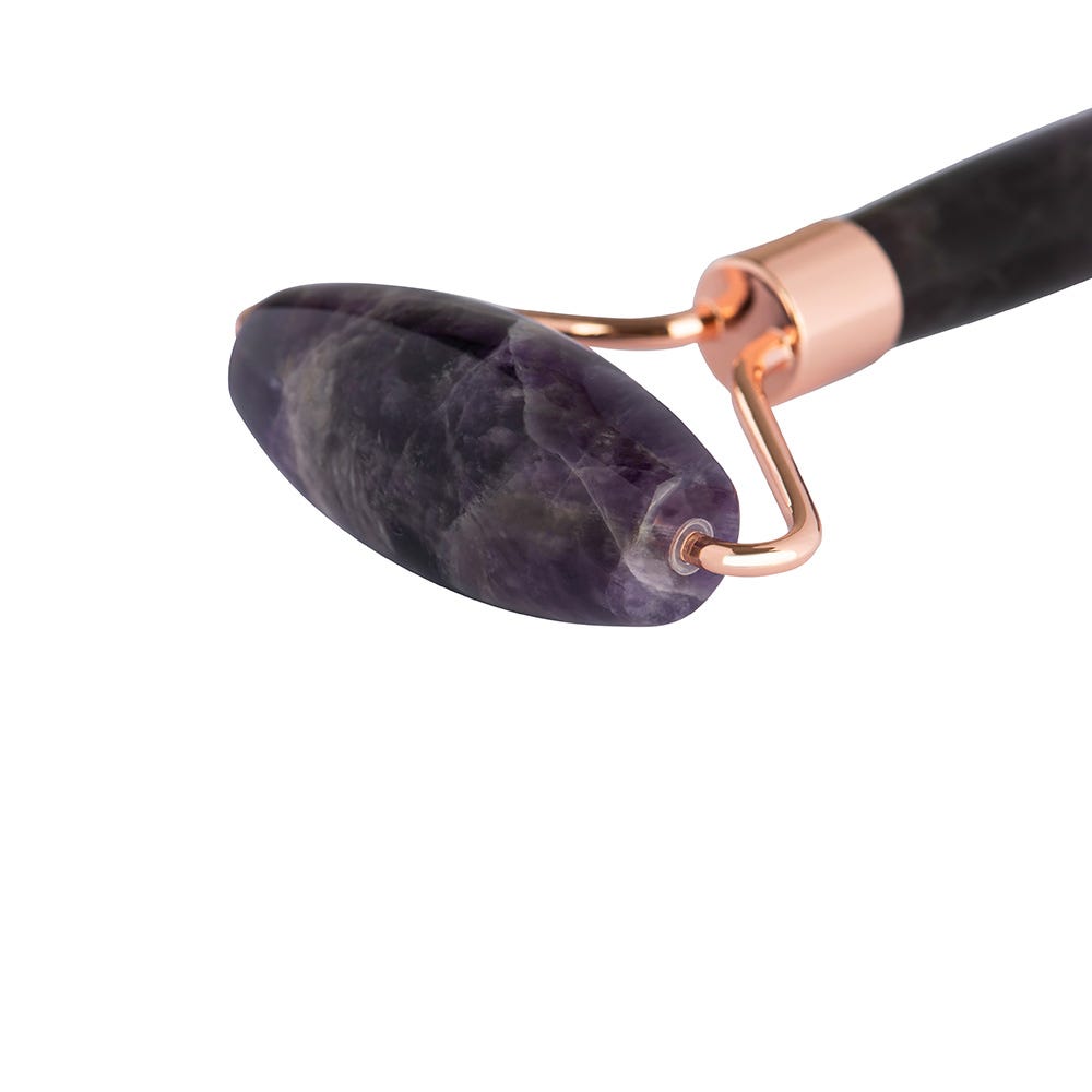 YÙ Beauty Amethyst Doppel Face Roller 
