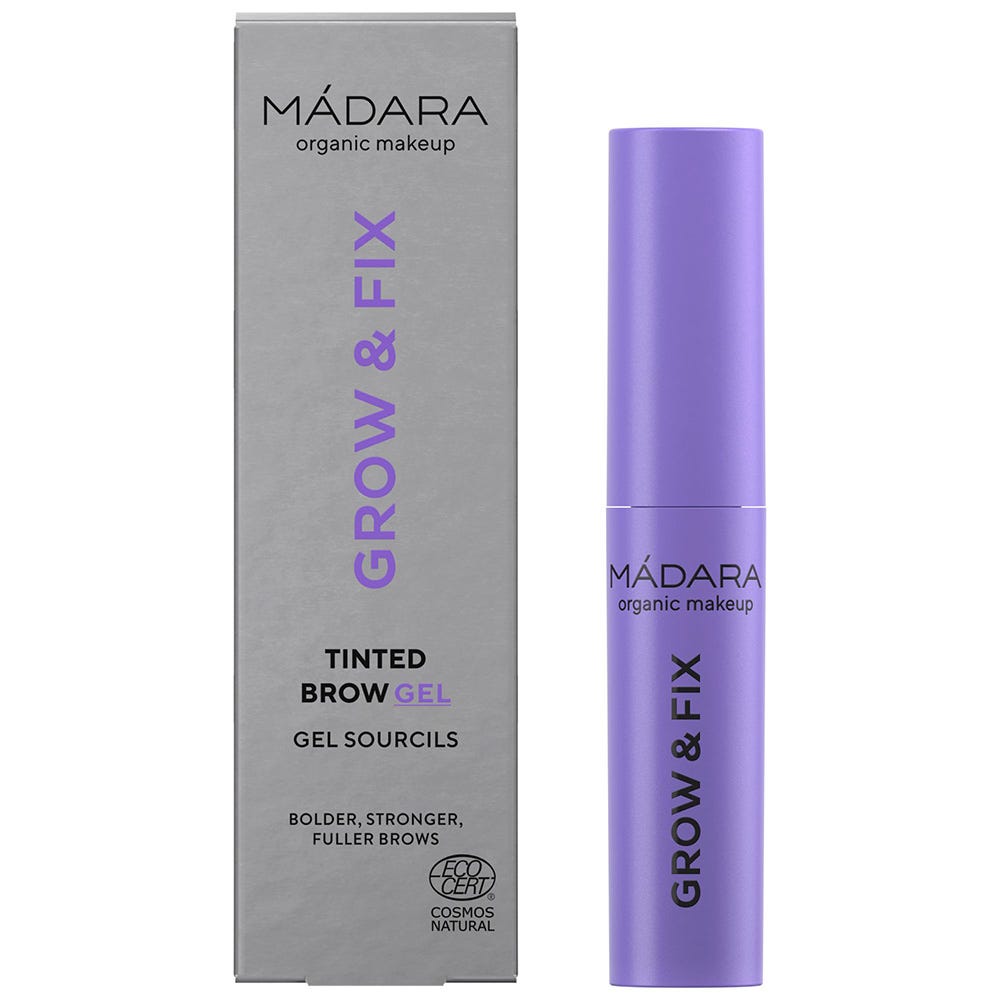 MÁDARA Getöntes Augenbrauengel Medium Brown 4,25 ml