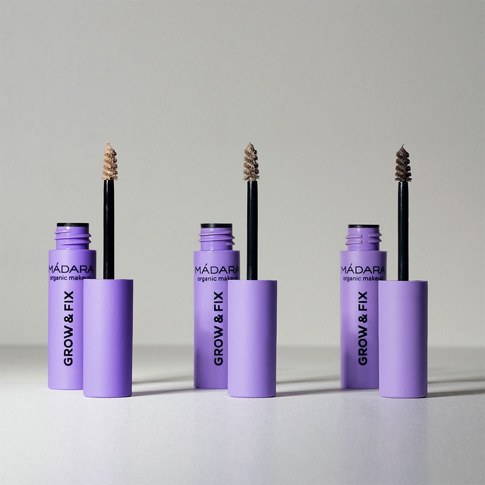 MÁDARA Getöntes Augenbrauengel Medium Brown 4,25 ml