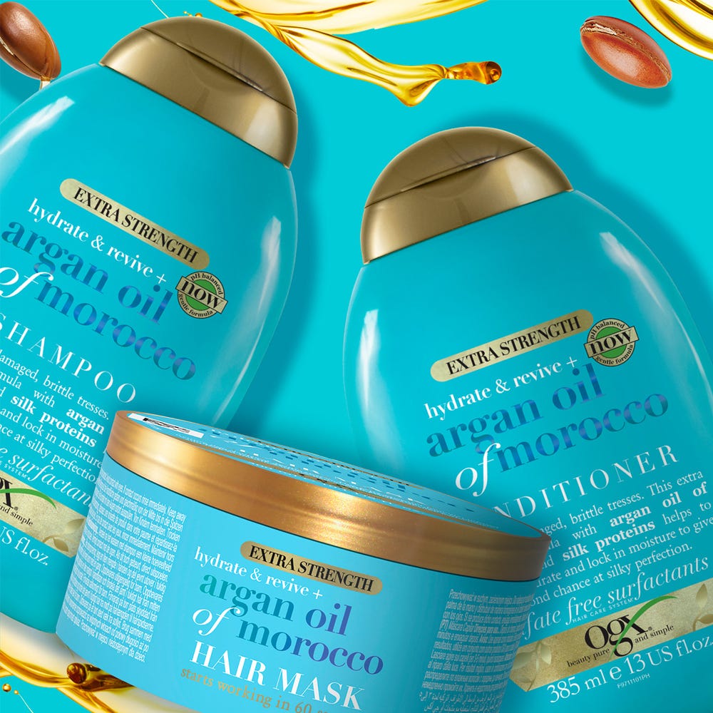 OGX Argan Oil of Morocco extra starke Haarmaske 300 ml 