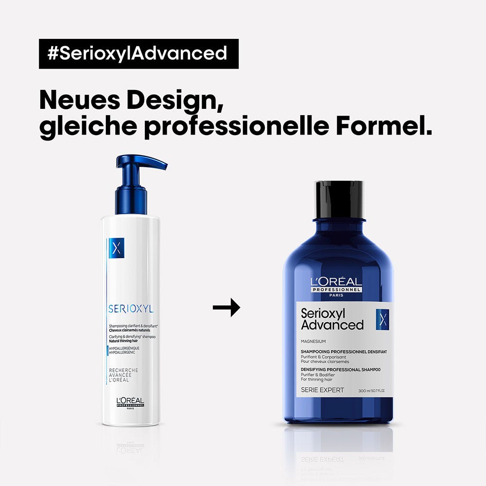 L'Oréal Professionnel Paris Série Expert Serioxyl Advanced Anti Hair-thinning Purifier & Bodifier Shampoo 300 ml