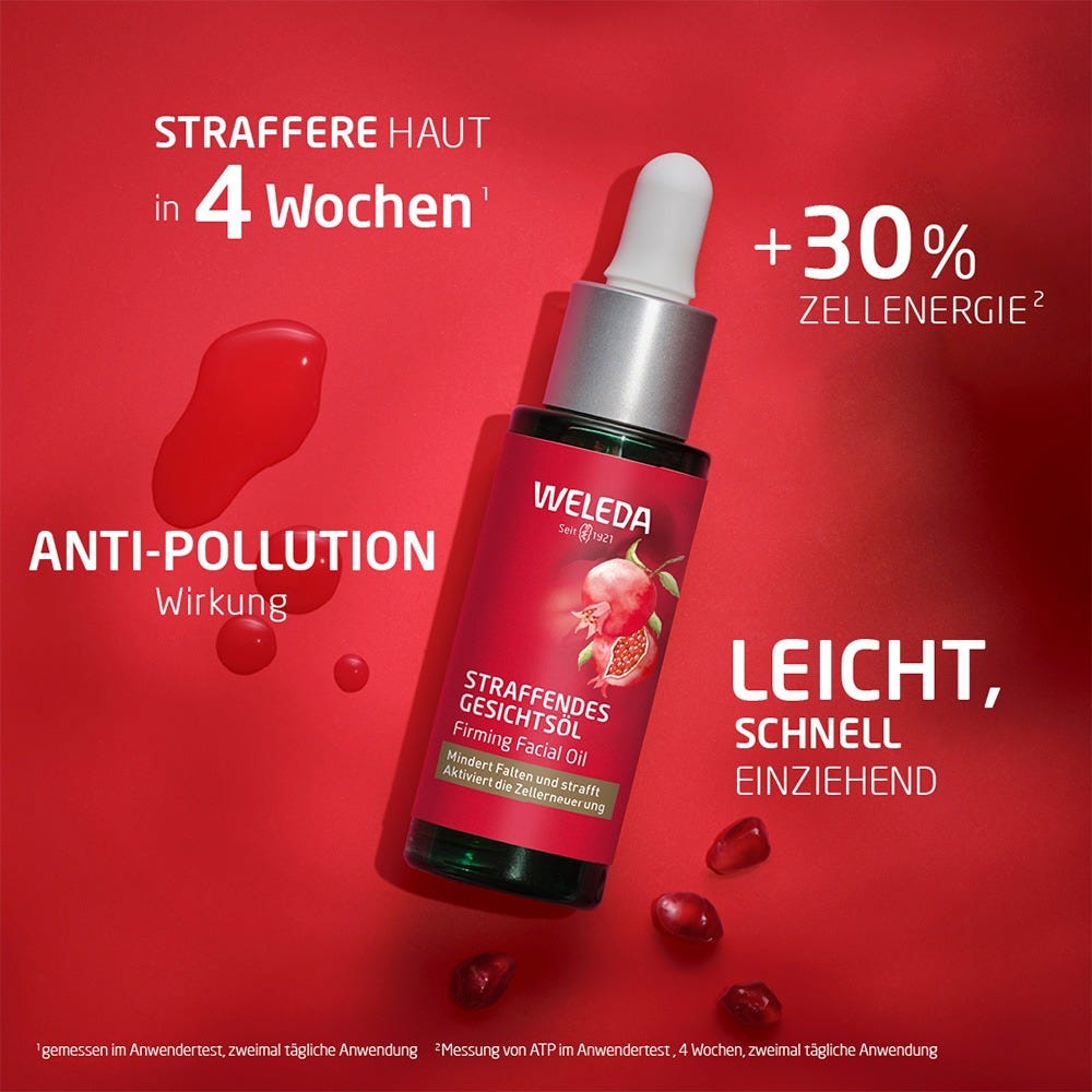 Weleda Straffendes Gesichtsöl Granatapfel 30 ml
