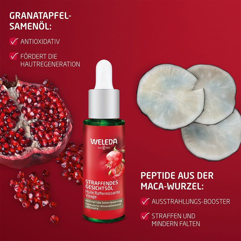 Weleda Straffendes Gesichtsöl Granatapfel 30 ml