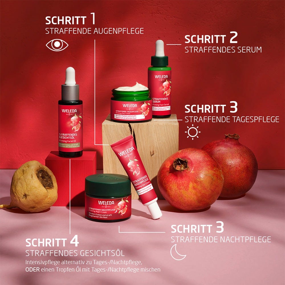 Weleda Straffendes Gesichtsöl Granatapfel 30 ml