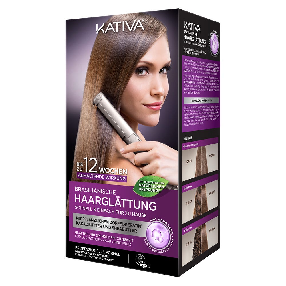 KATIVA Haarglättung Keratin Xpress 