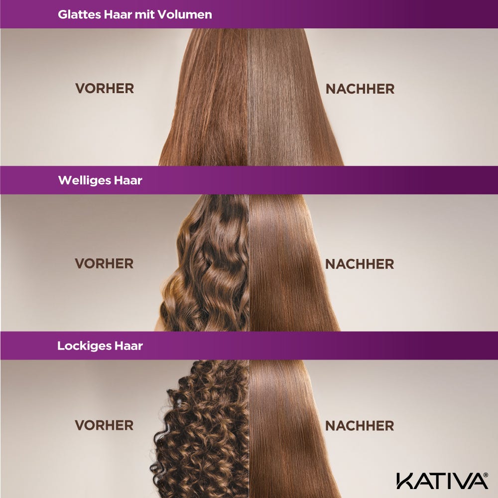 KATIVA Haarglättung Keratin Xpress 