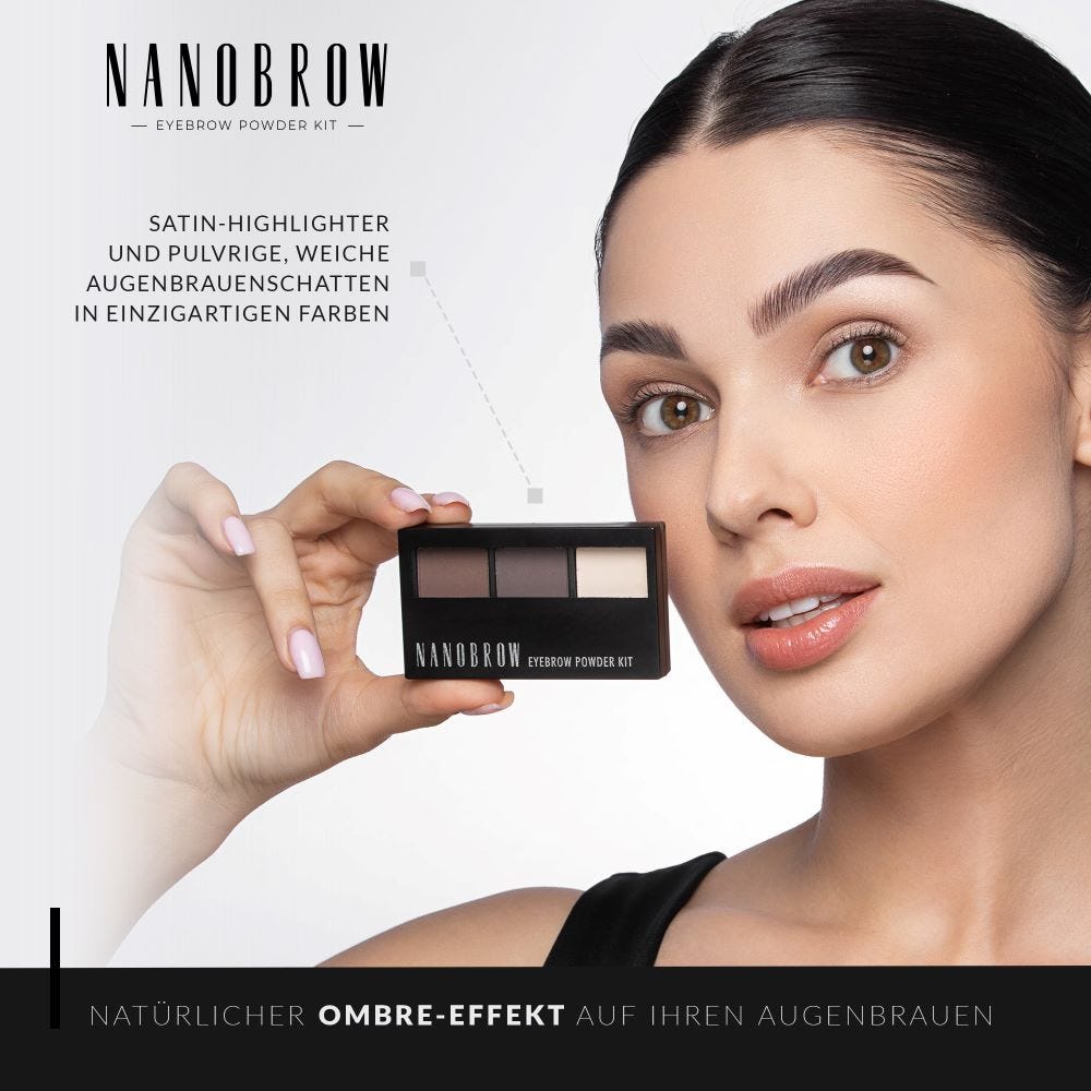 Nanobrow Eyebrow Powder Kit Medium 4 g