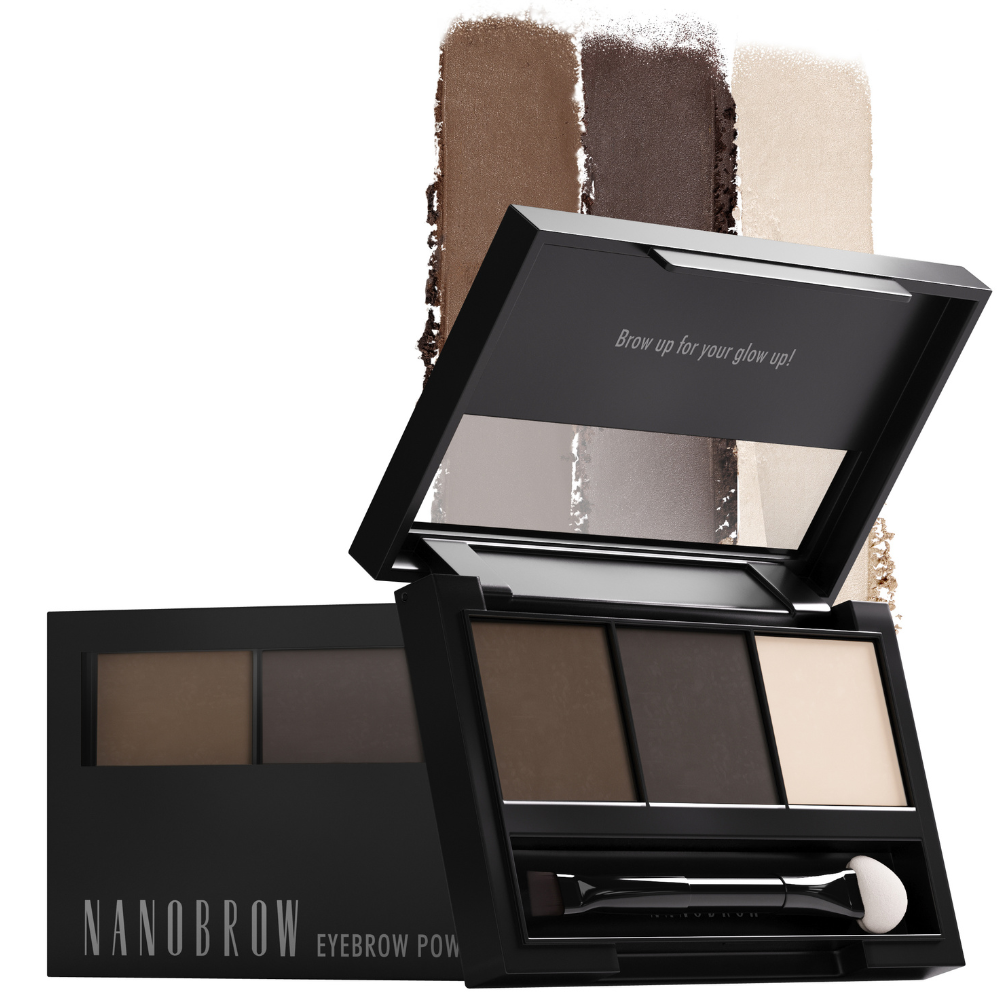 Nanobrow Eyebrow Powder Kit Dark 4 g