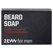 ZEW for Men Beard Soap with Charcoal 85 ml