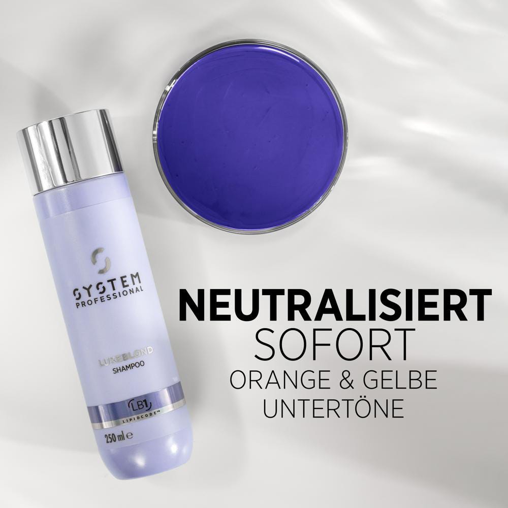 System Professional LB1 LuxeBlond Anti-Gelbstich Shampoo