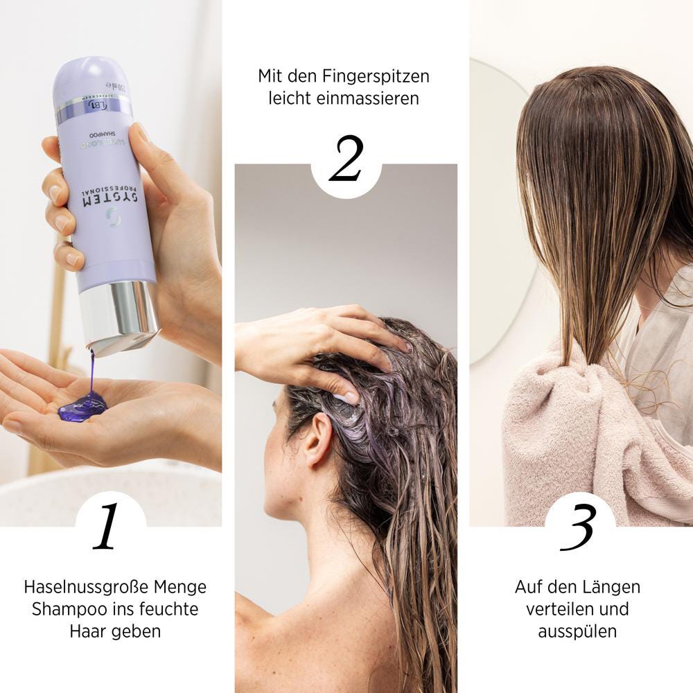 System Professional LB1 LuxeBlond Anti-Gelbstich Shampoo