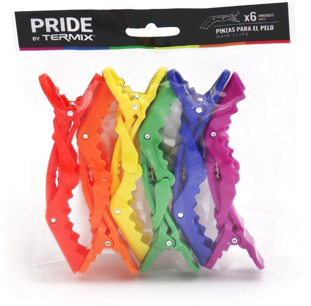 Termix Haarklammern Pride 6er-Pack