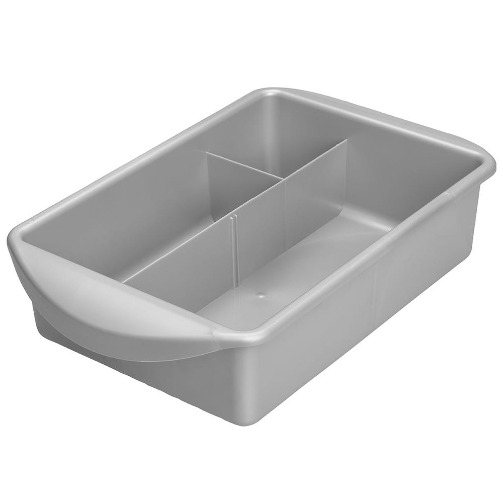 Efalock Arbeitskasten Runder Griff Silber