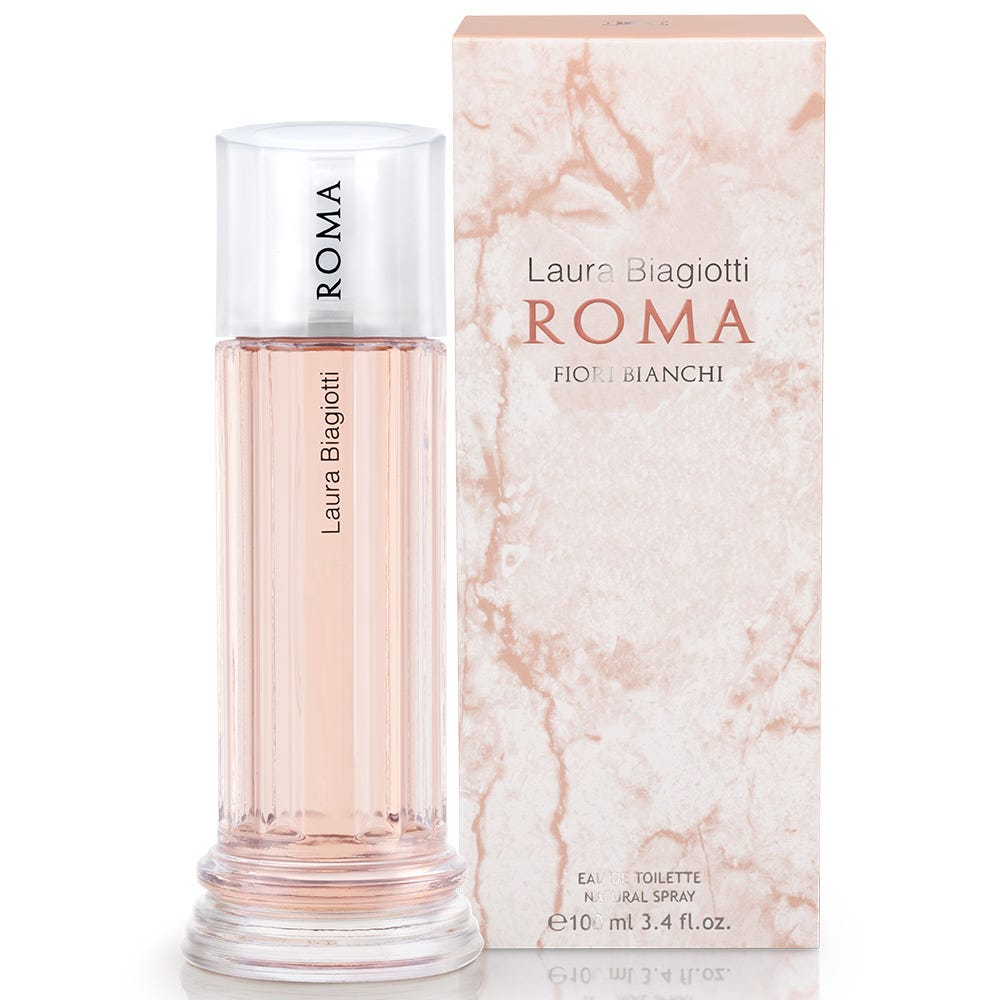 Laura Biagiotti Roma Donna Fiori Bianchi Eau de Toilette 