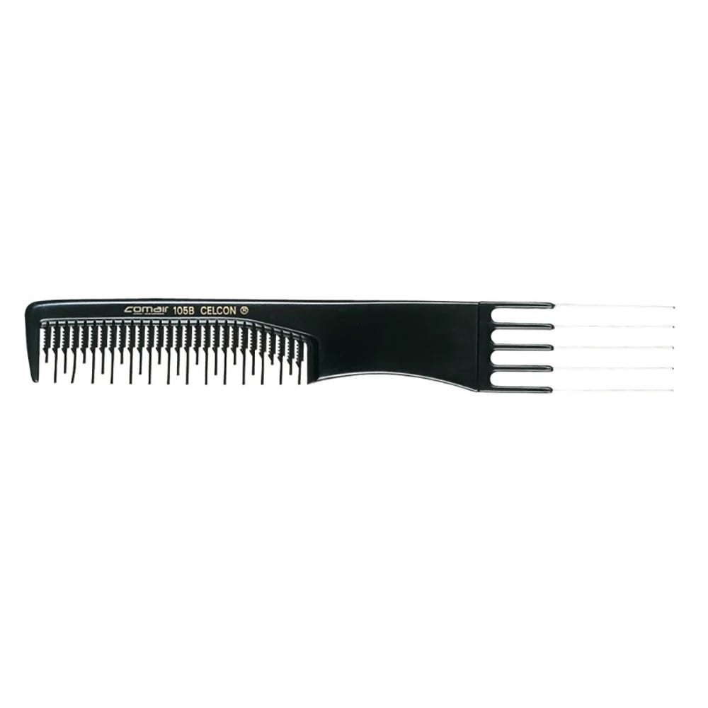 Comair Toupier-Gabelkamm 105 B Black Profi Line