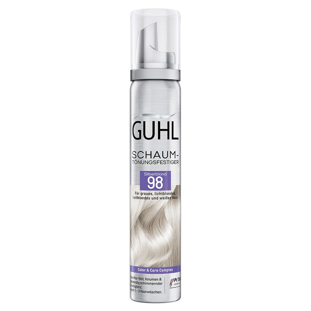 Guhl Schaum-Tönungsfestiger 98 Silberblond 100 ml 