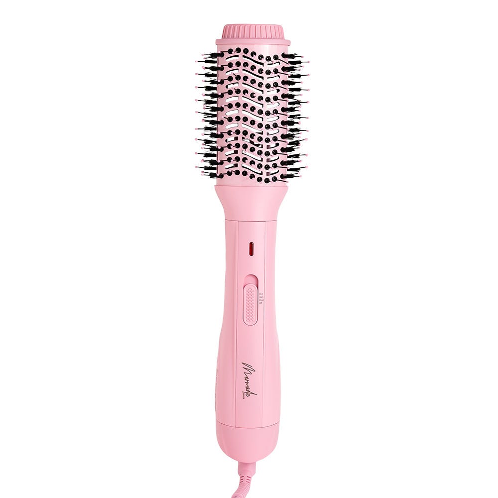Mermade Hair Blow Dry Brush Pink