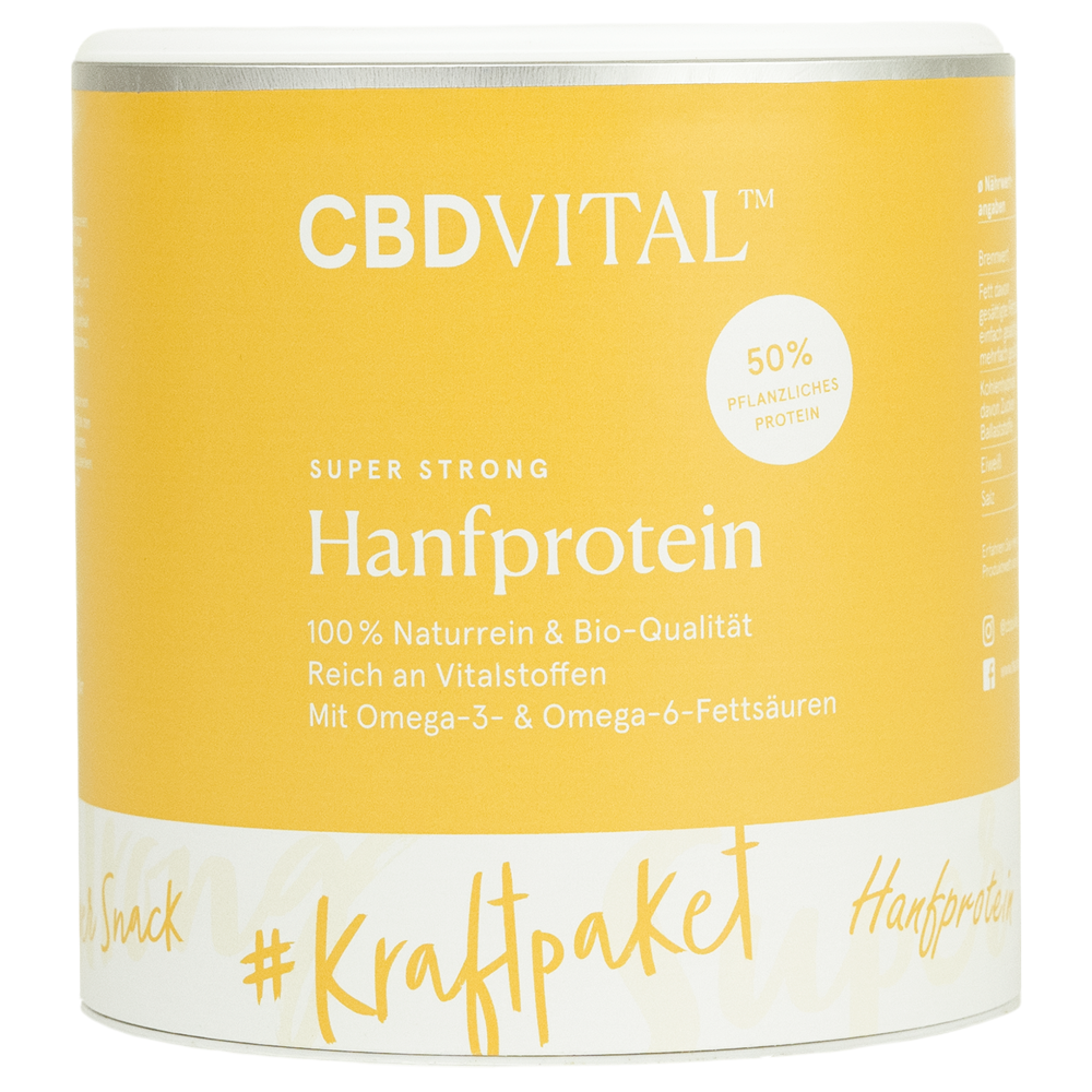 CBD VITAL Hanfprotein Super Strong 250 g