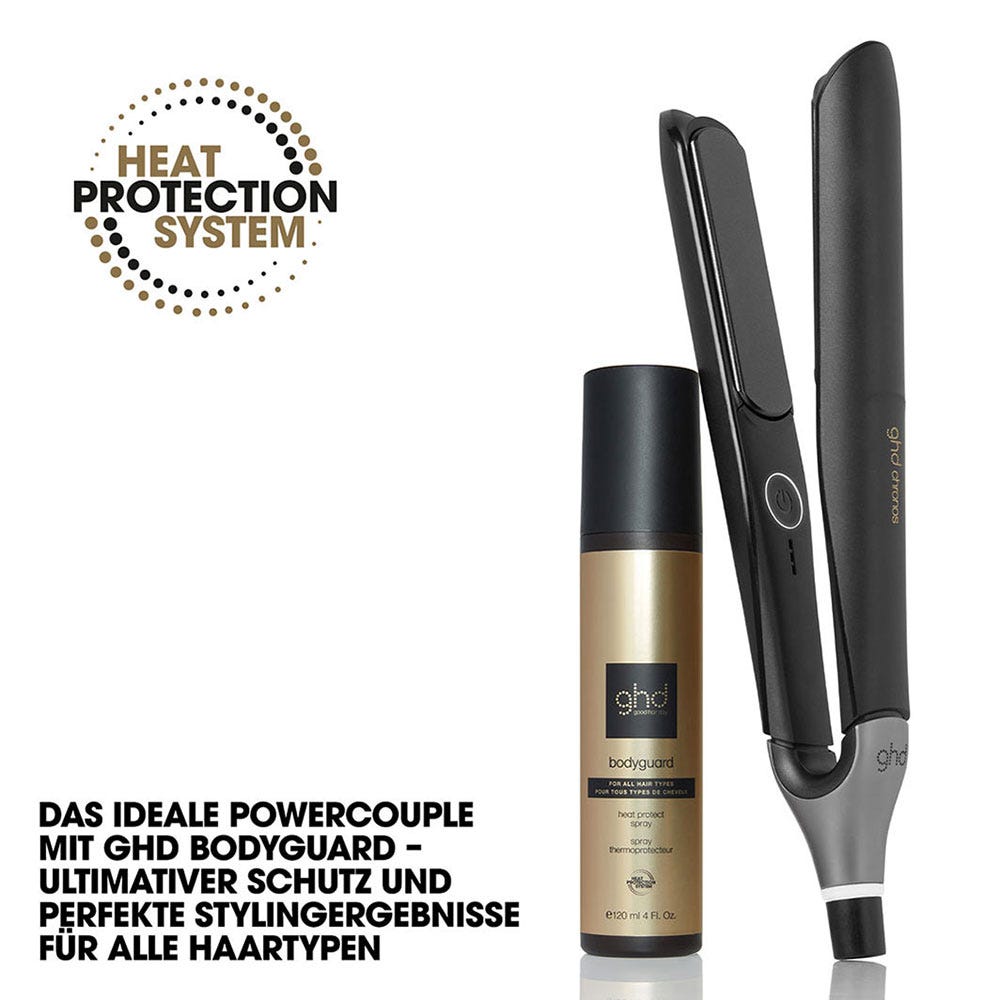ghd chronos schwarz & bodyguard Hitzeschutz Pflegeduo