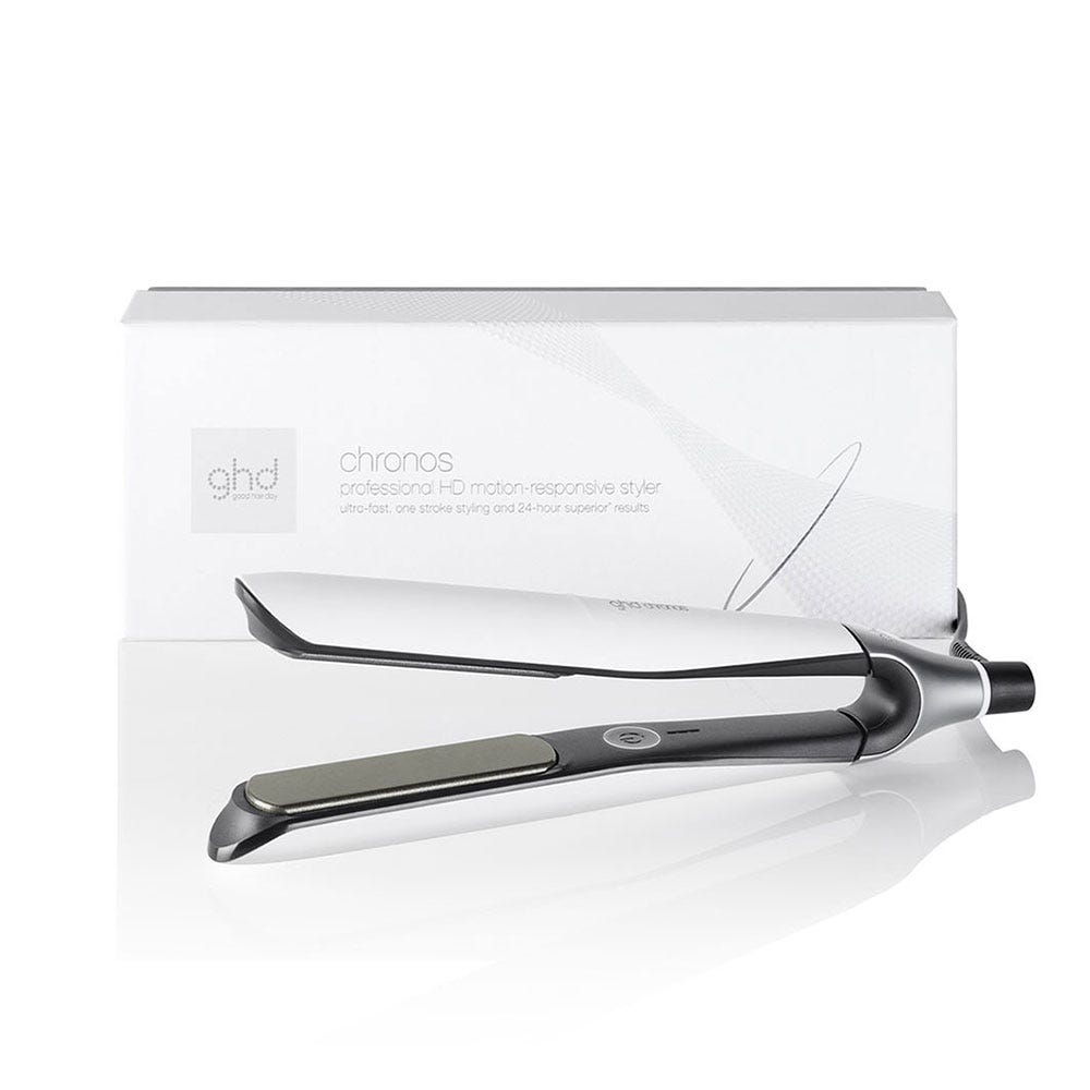 ghd chronos weiß & bodyguard feines Haar Hitzeschutz Pflegeduo