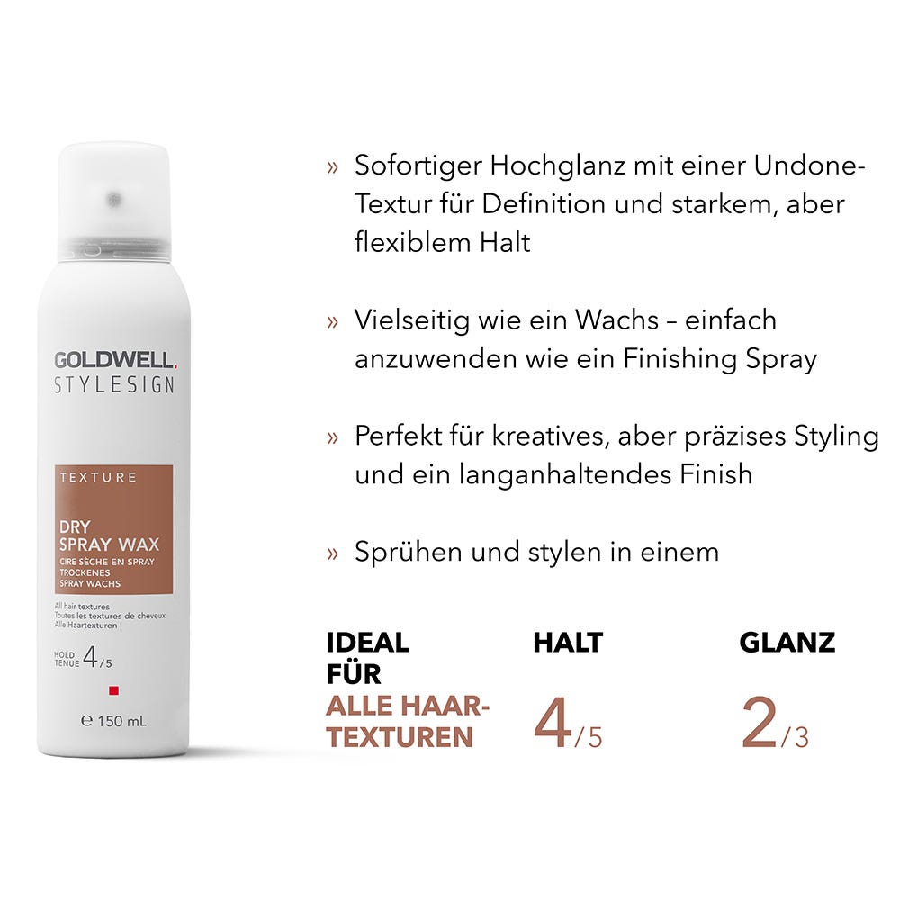 Goldwell Stylesign Texture Trockenes Spray-Wachs 150 ml
