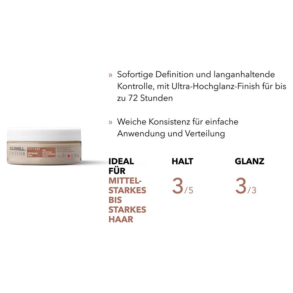 Goldwell Stylesign Texture Definierendes Wachs 75 ml