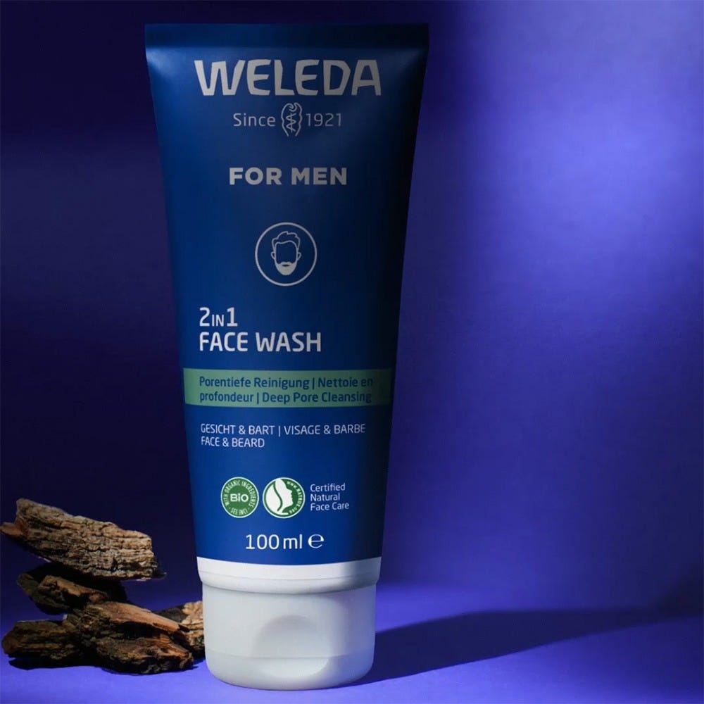 Weleda For Men 2in1 Face Wash 30 ml
