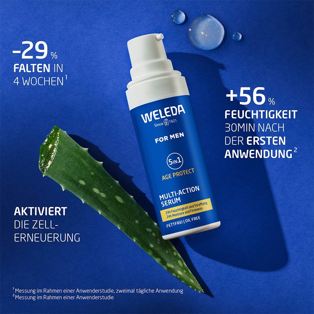Weleda For Men 5in1 Multi-Action Serum 100 ml