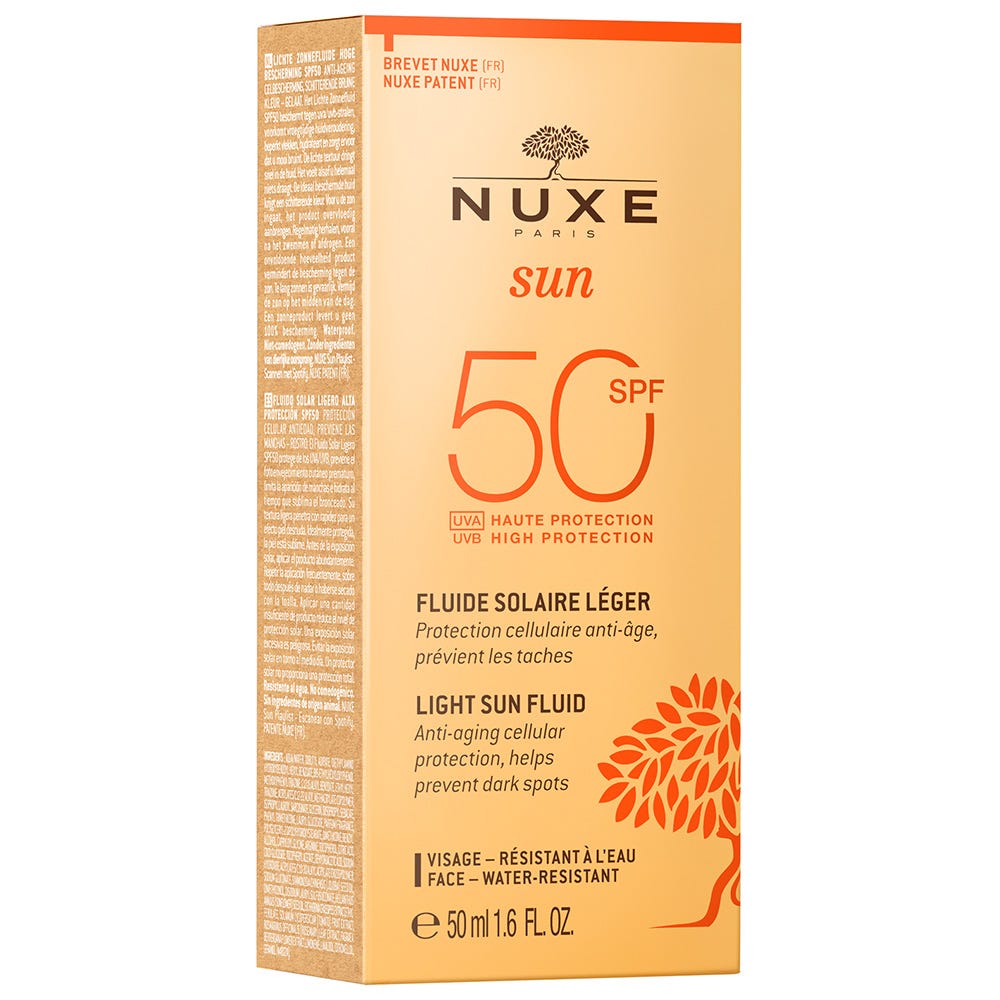 NUXE Sun Sonnenfluid Gesicht LSF 50 50 ml
