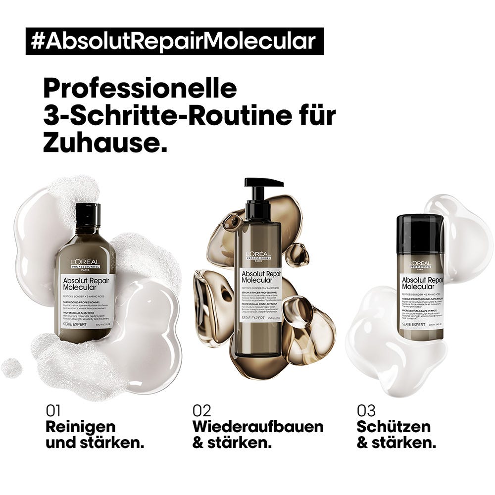 L'Oréal Professionnel Paris Serie Expert Absolut Repair Molecular Pflegeduo Bundle