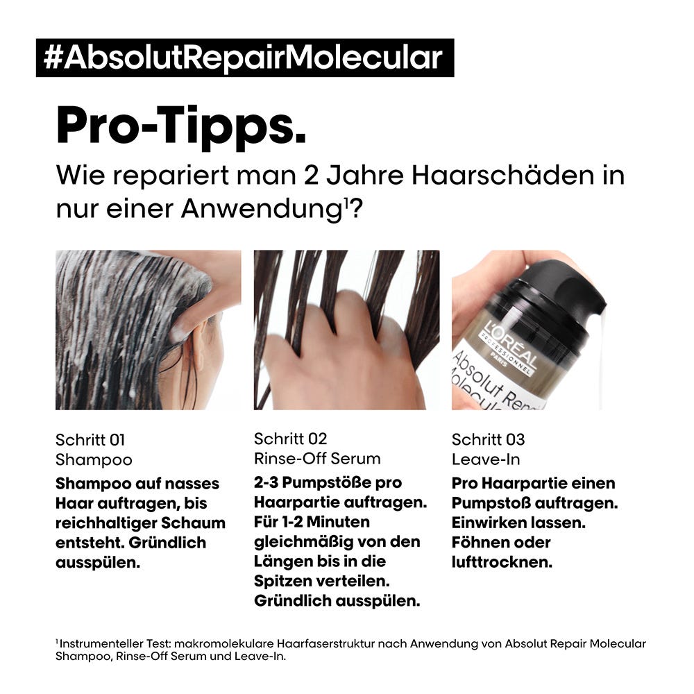 L'Oréal Professionnel Paris Serie Expert Absolut Repair Molecular Pflegeduo Bundle