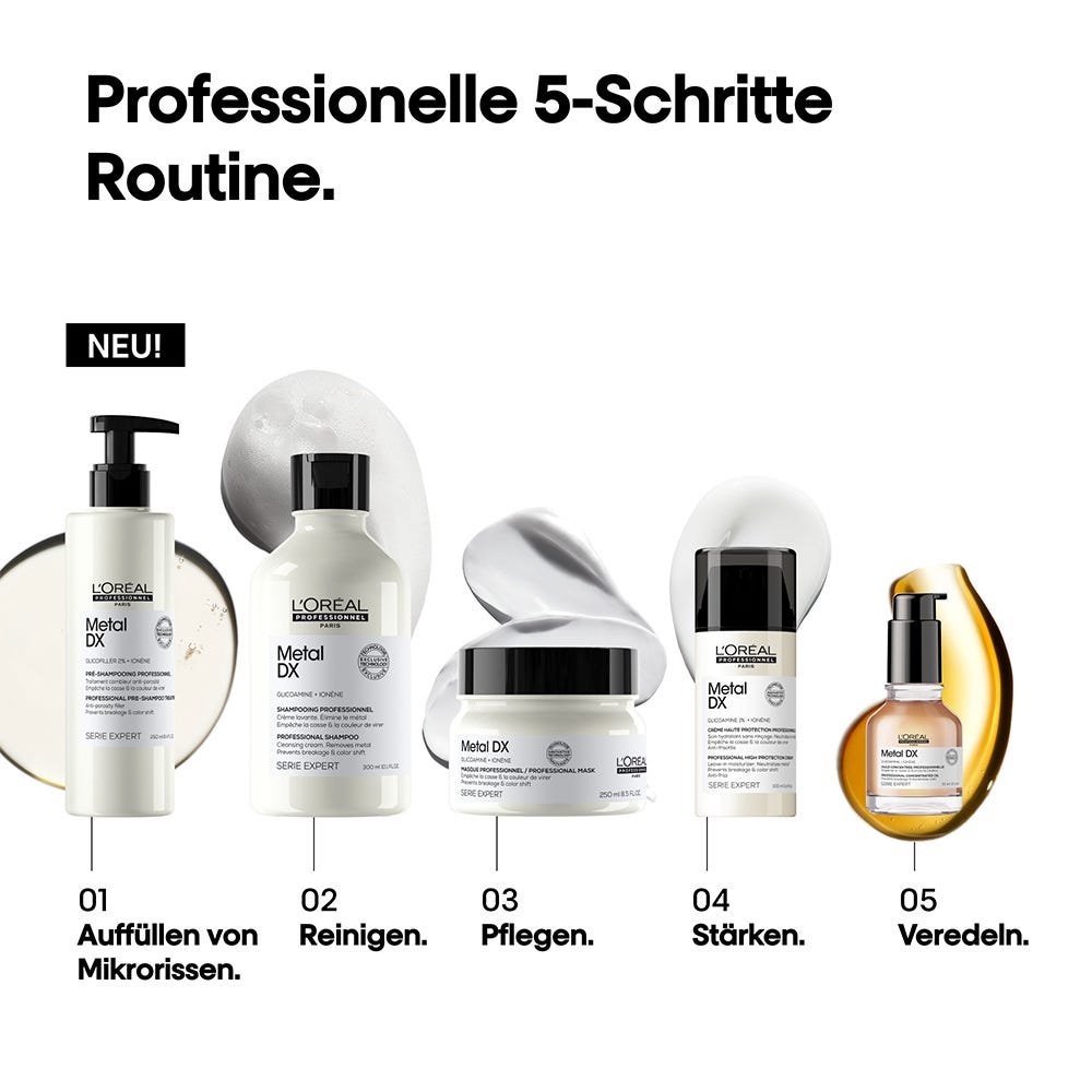 L'Oréal Professionnel Paris Serie Expert Metal DX Pflegeset Full Routine Bundle