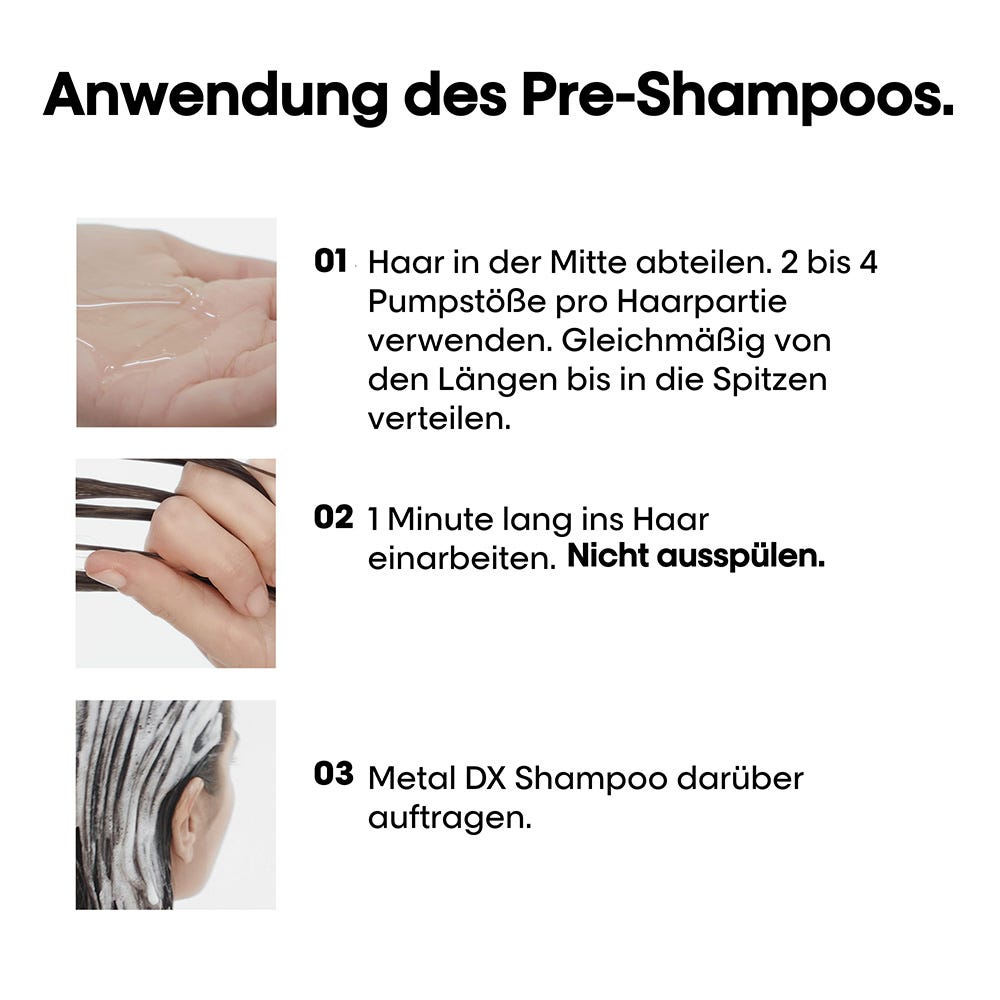 L'Oréal Professionnel Paris Serie Expert Metal DX Pflegeset Full Routine Bundle