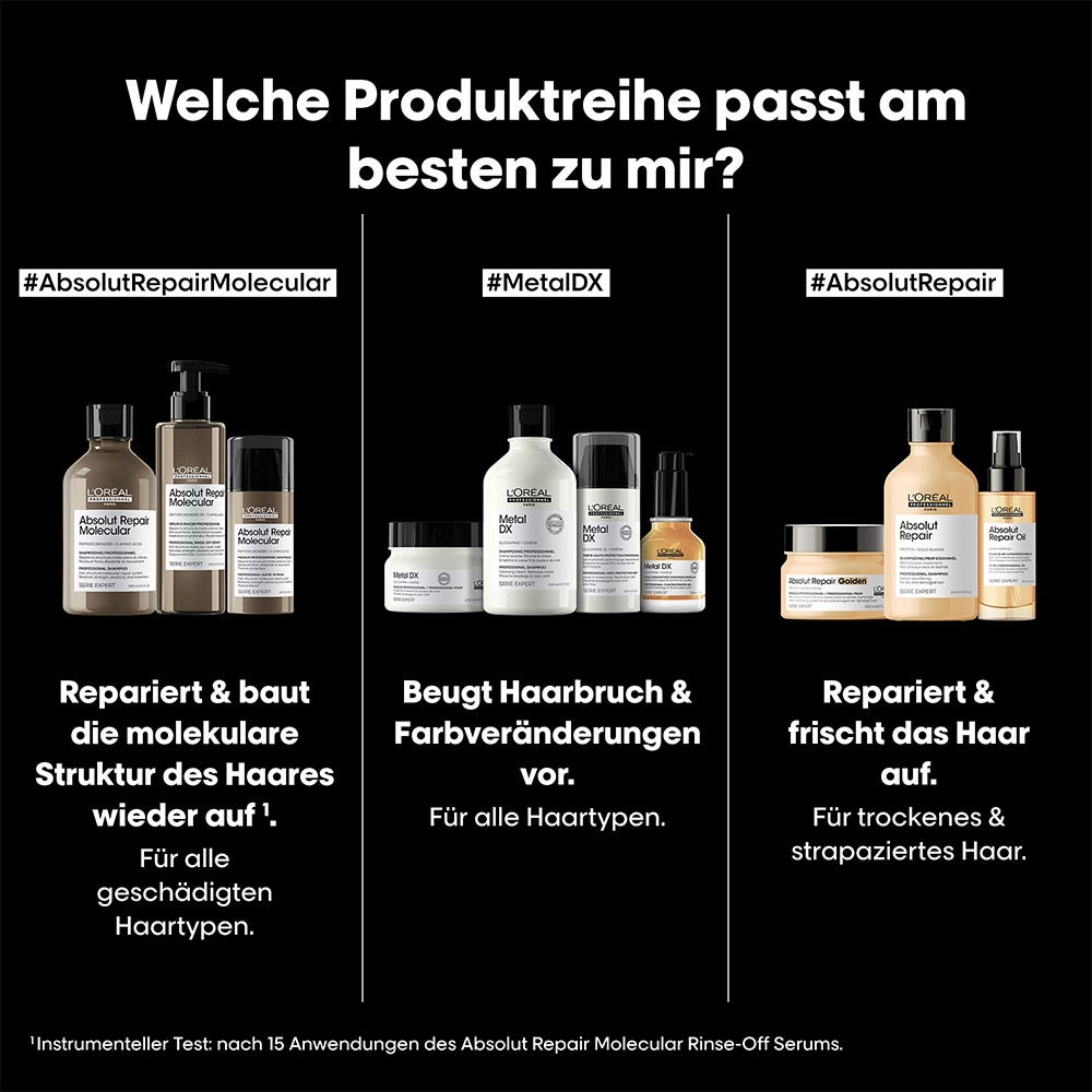 L'Oréal Professionnel Paris Serie Expert Metal DX Pflegeset Full Routine Bundle