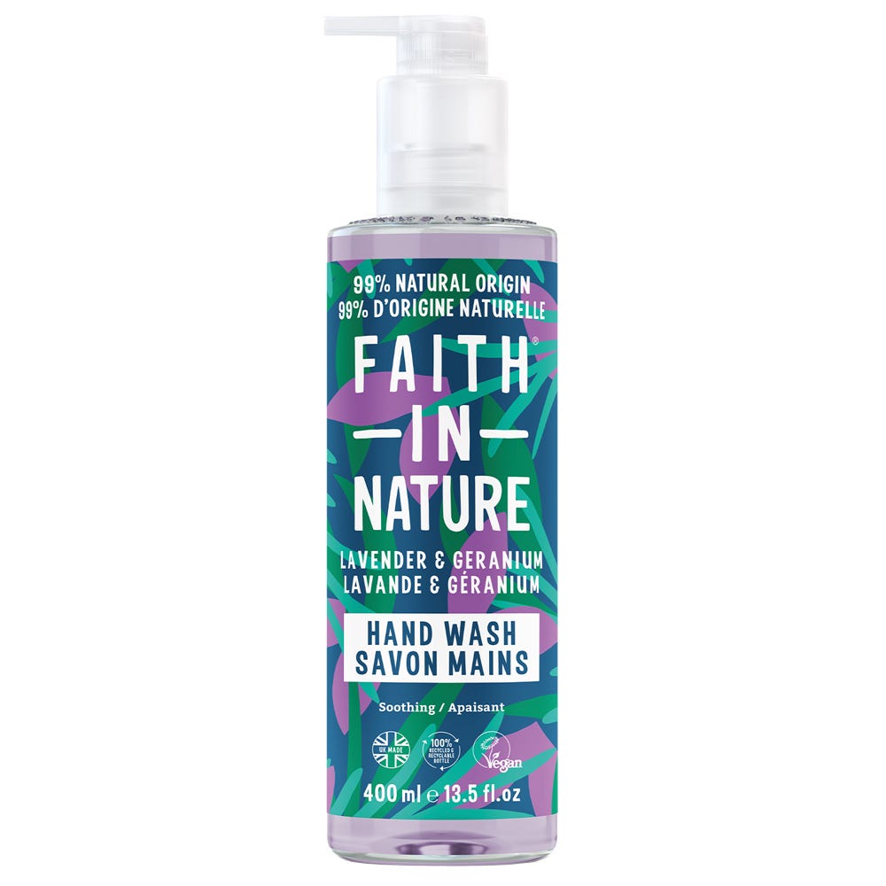 Faith in Nature Lavendel & Geranium Hand Wash 400 ml