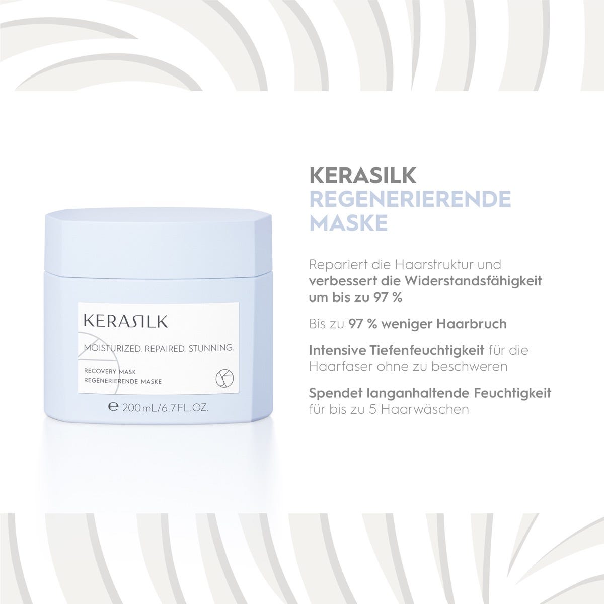 Kerasilk Reparatur Haarpflege-Set für gestresstes Haar