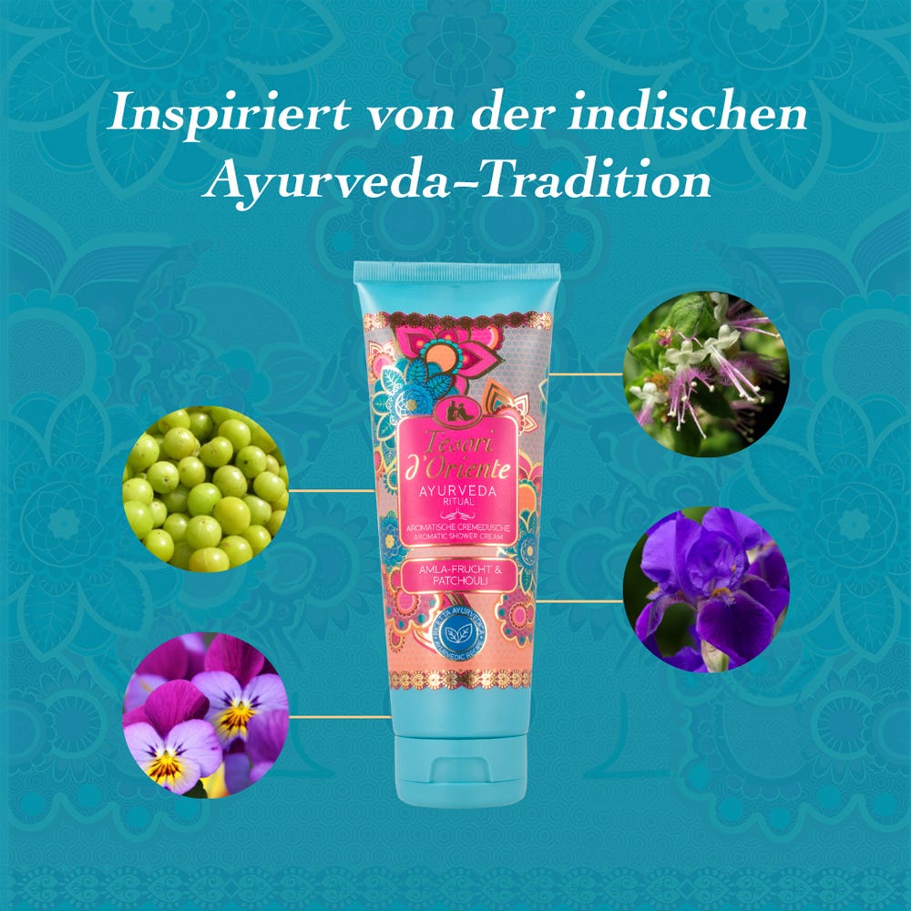 Tesori d'Oriente Cremedusche Ayurveda Mini 75 ml