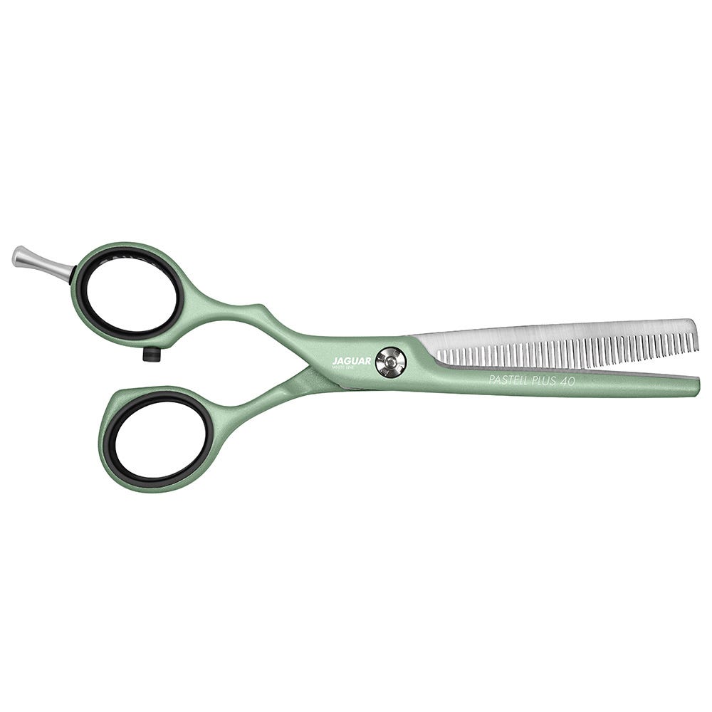 Jaguar Modelierschere Pastell Plus Offset Matcha 40 Left 5,25