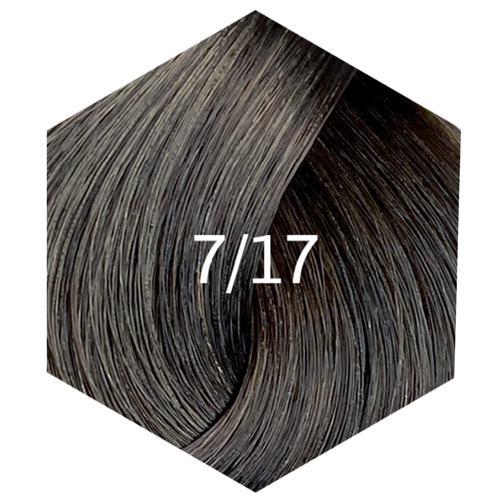 12121438-Farbe-7/17 Mittelblond Asch-Blau Silber